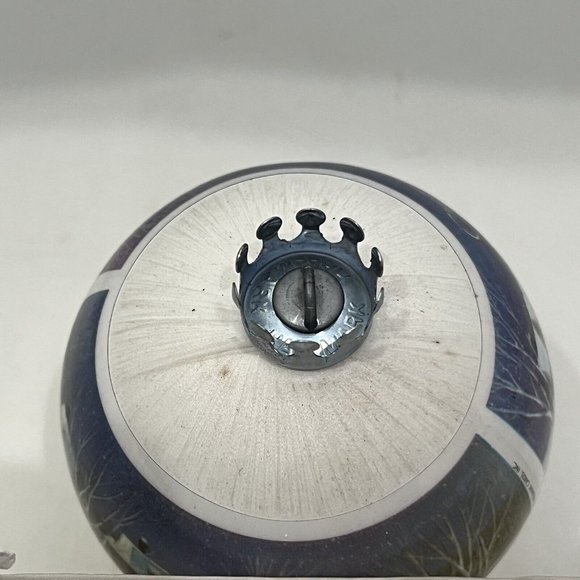 Vintage 1983 Hallmark New Home Satin Ball Keepsake Christmas Ornament - Picture 6 of 16